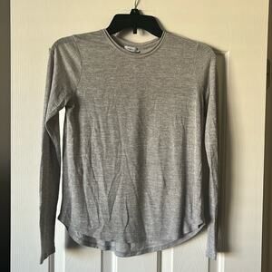 Vince gray long sleeved blouse size XS